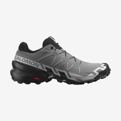 Salomon SPEEDCROSS 6 Erkek Koşu Ayakkabısı Black L49225100 - Gri - L41738000 - image 1