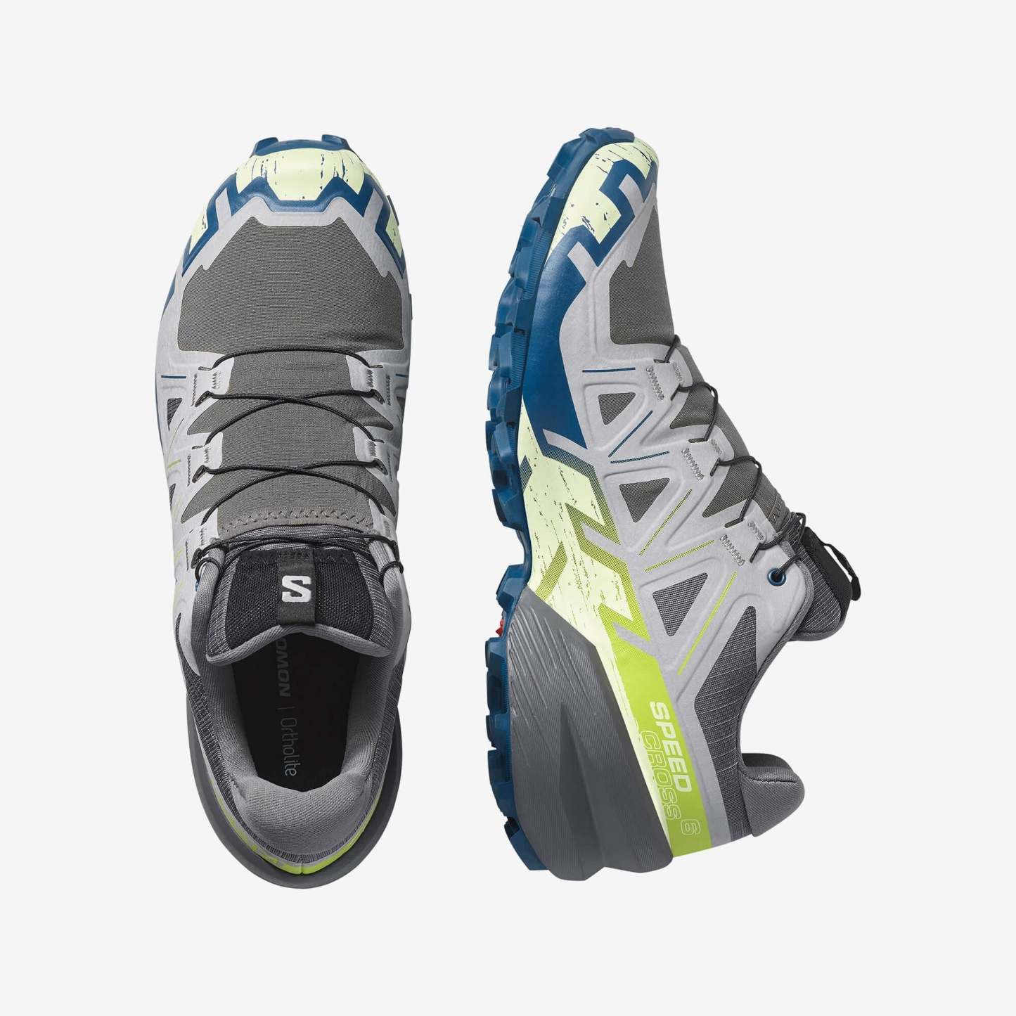 Salomon SPEEDCROSS 6 Erkek Koşu Ayakkabısı Natural L47811000 - Gri Erkek Koşu Ayakkabısı - L47810900 - image 2