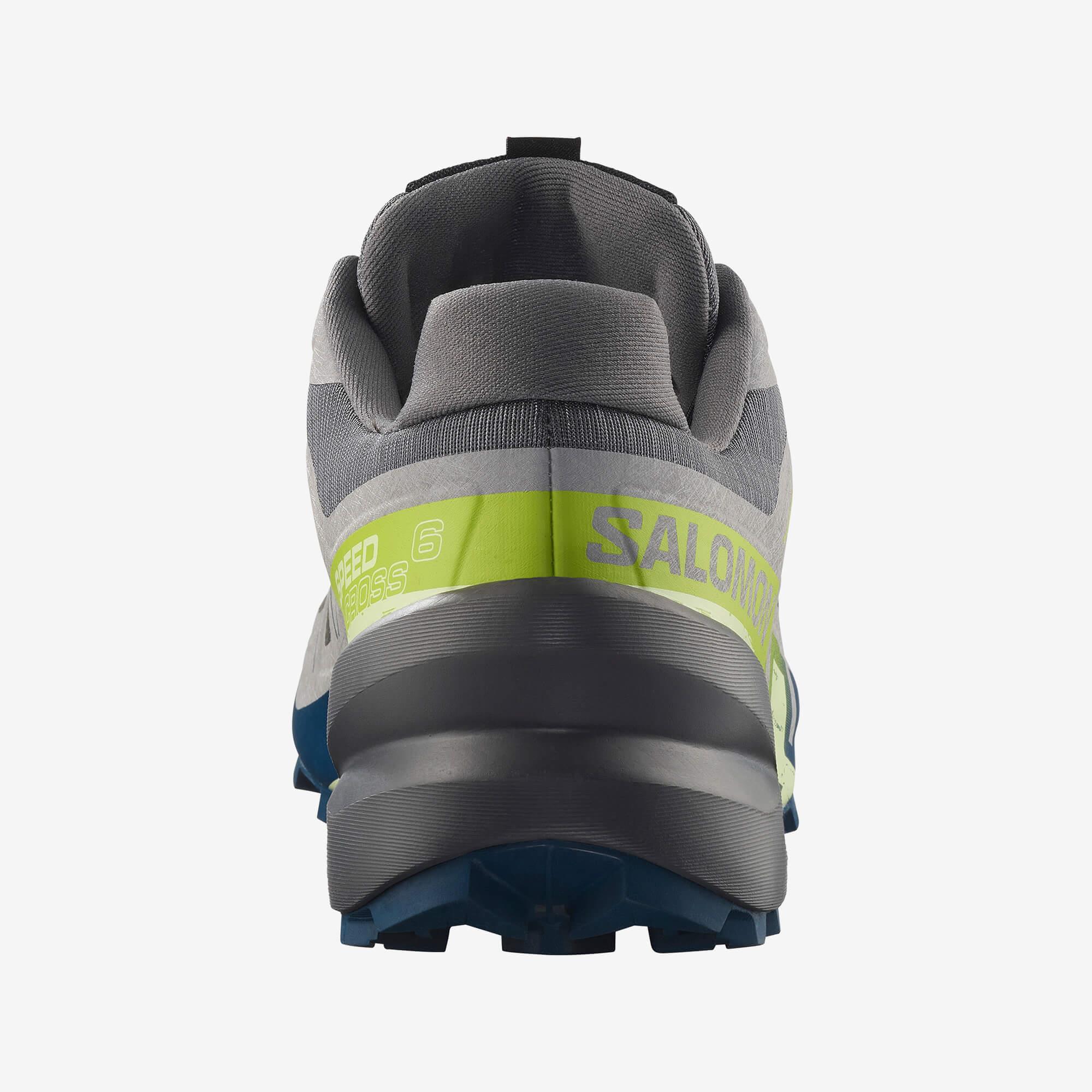 Salomon SPEEDCROSS 6 Erkek Koşu Ayakkabısı Black L49225100 - Gri Erkek Koşu Ayakkabısı - L47810900 - image 5