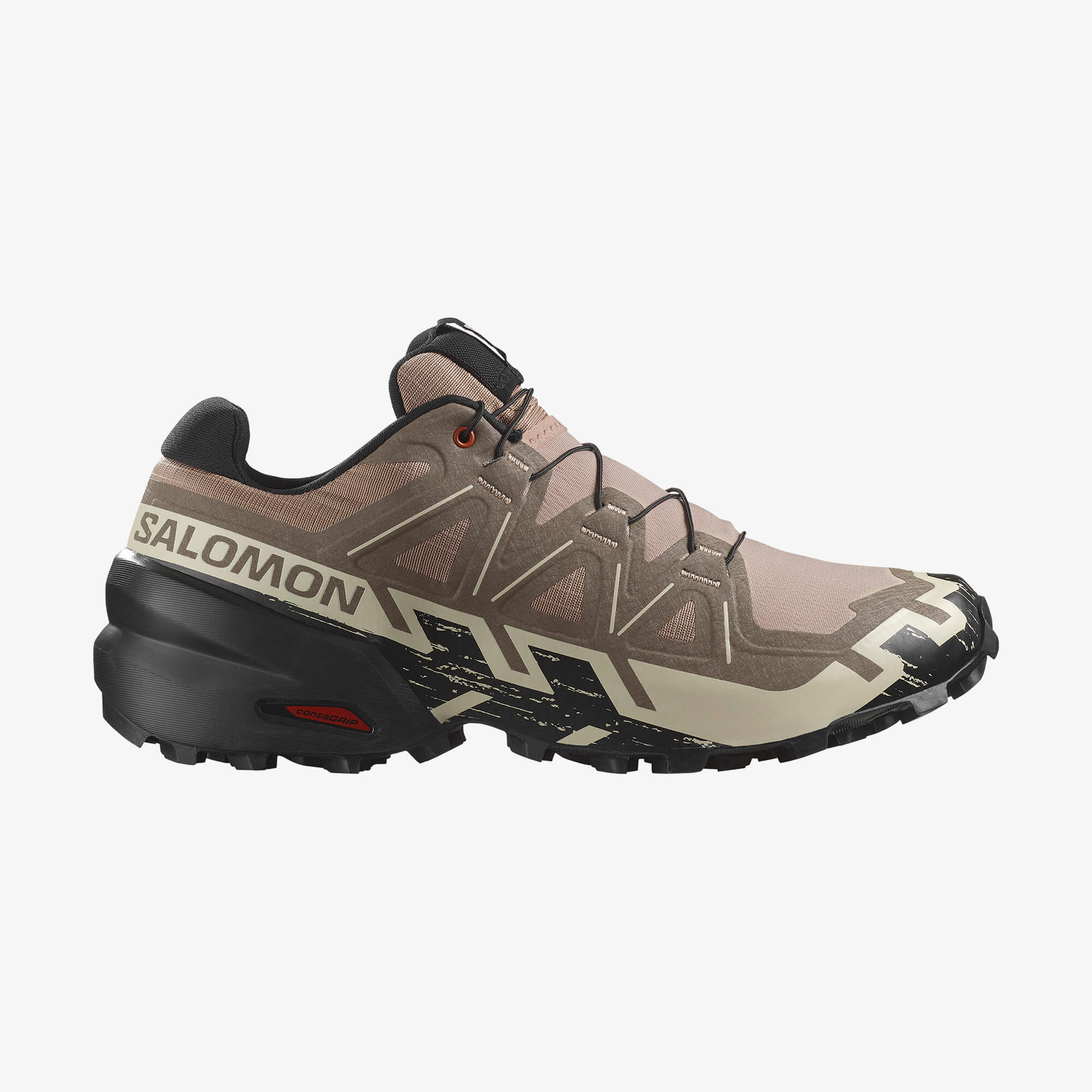 Salomon SPEEDCROSS 6 Erkek Koşu Ayakkabısı Black L49225100 - Natural - L47811000 - image 1
