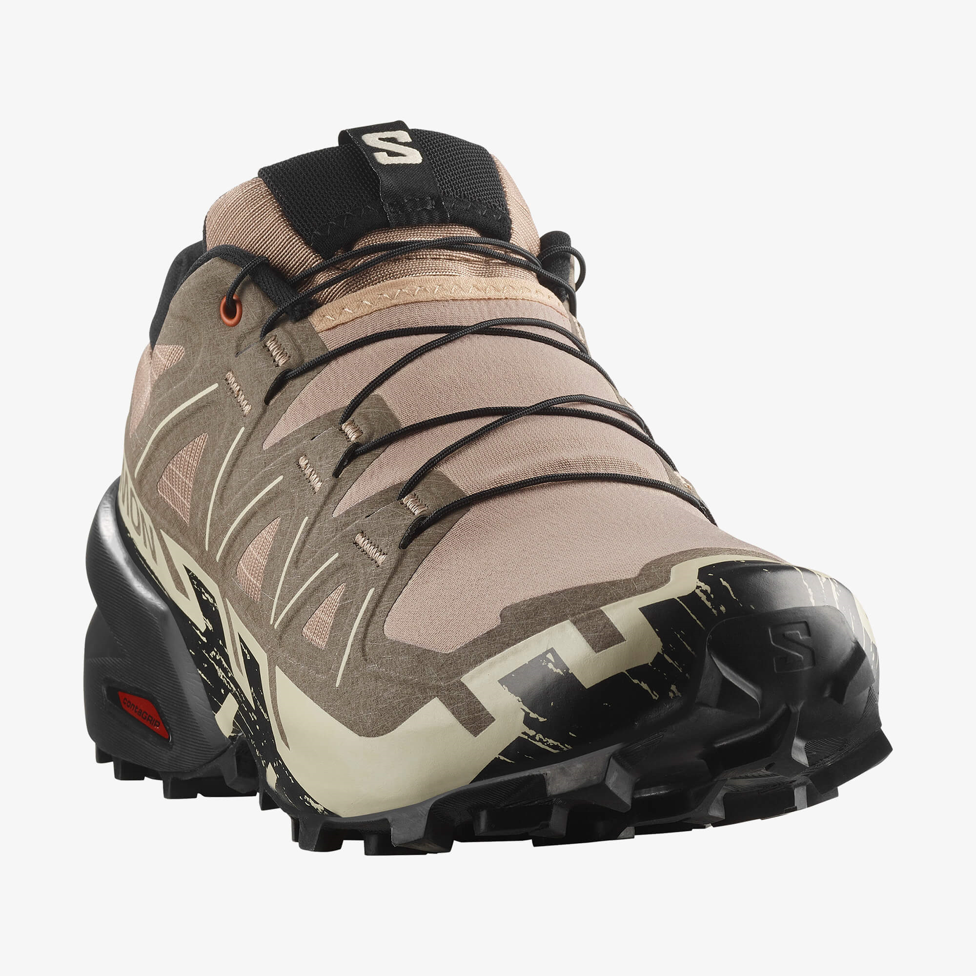 Salomon SPEEDCROSS 6 Erkek Koşu Ayakkabısı Black L49225100 - Natural - L47811000 - image 3