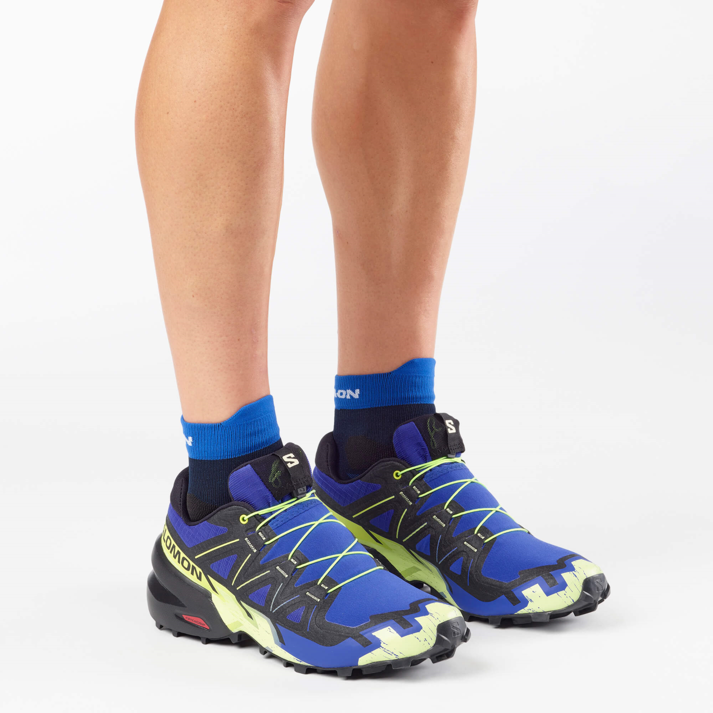 Salomon SPEEDCROSS 6 Erkek Koşu Ayakkabısı Natural L47811000 - Bluing - L49145100 - image 4