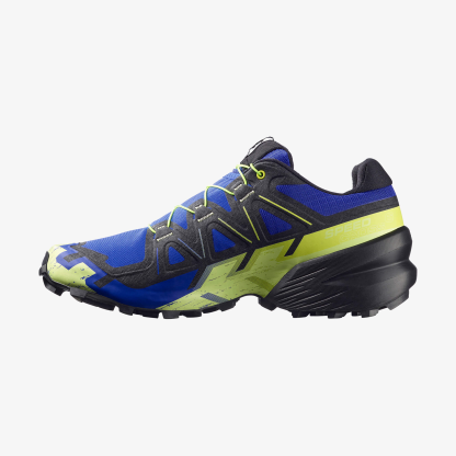 Salomon SPEEDCROSS 6 Erkek Koşu Ayakkabısı Black L49225100 - Bluing - L49145100 - image 7