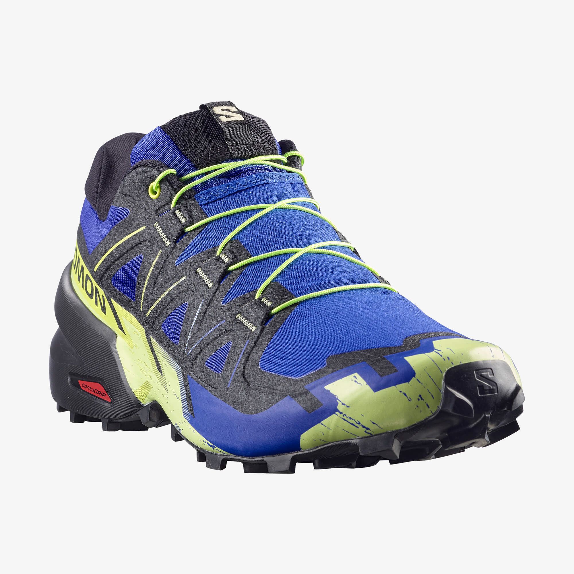 Salomon SPEEDCROSS 6 Erkek Koşu Ayakkabısı Natural L47811000 - Bluing - L49145100 - image 3