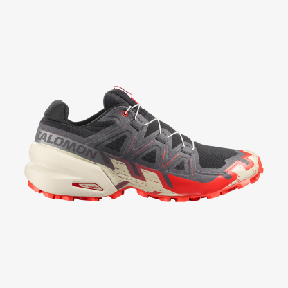 Salomon SPEEDCROSS 6 Erkek Koşu Ayakkabısı Black L49225100 - Black - L49225100 - image 1