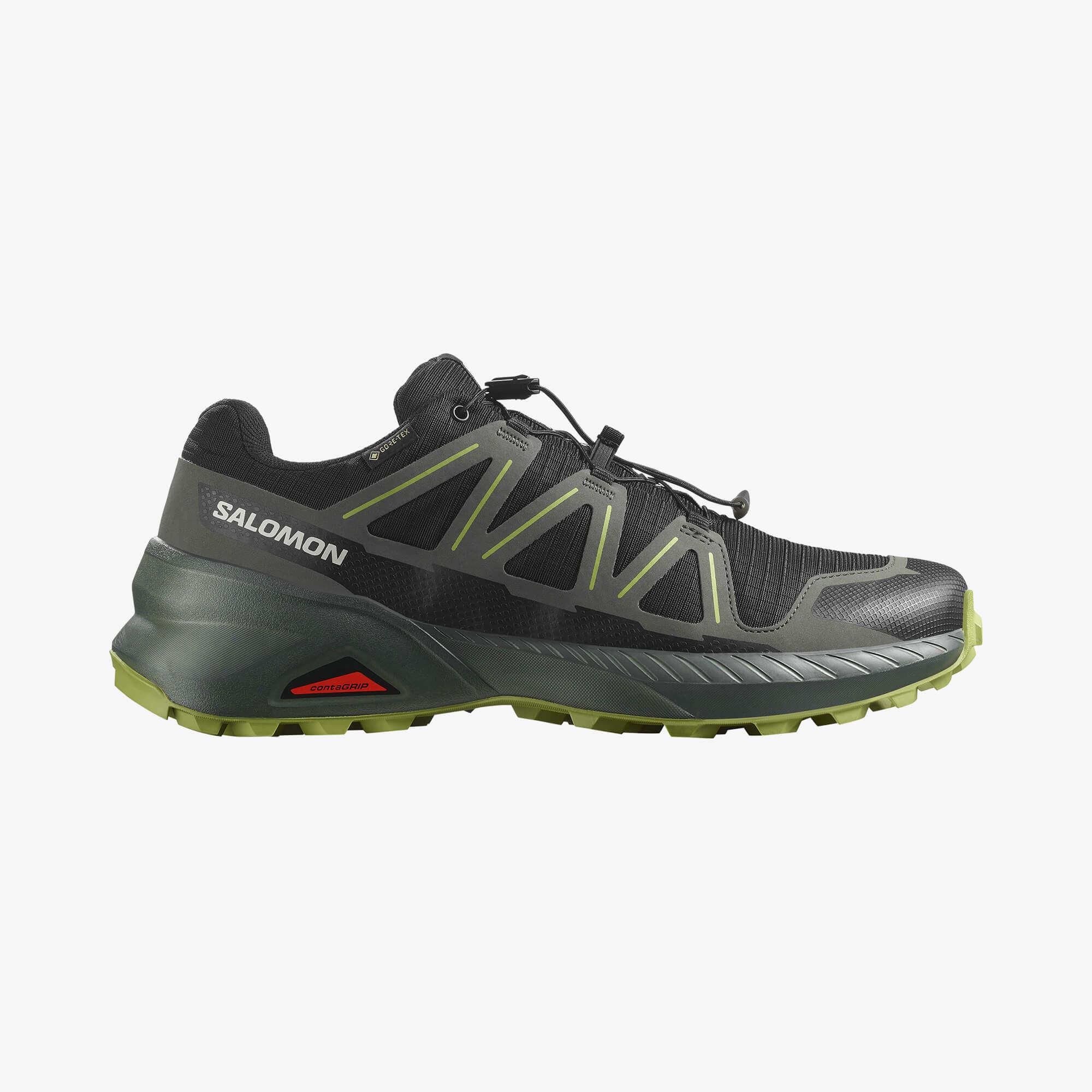 Salomon SPEEDCROSS PEAK GORE-TEX Erkek Koşu Ayakkabısı Stone Gray L47853100 - Black [L47790500] - L47790500 - image 1