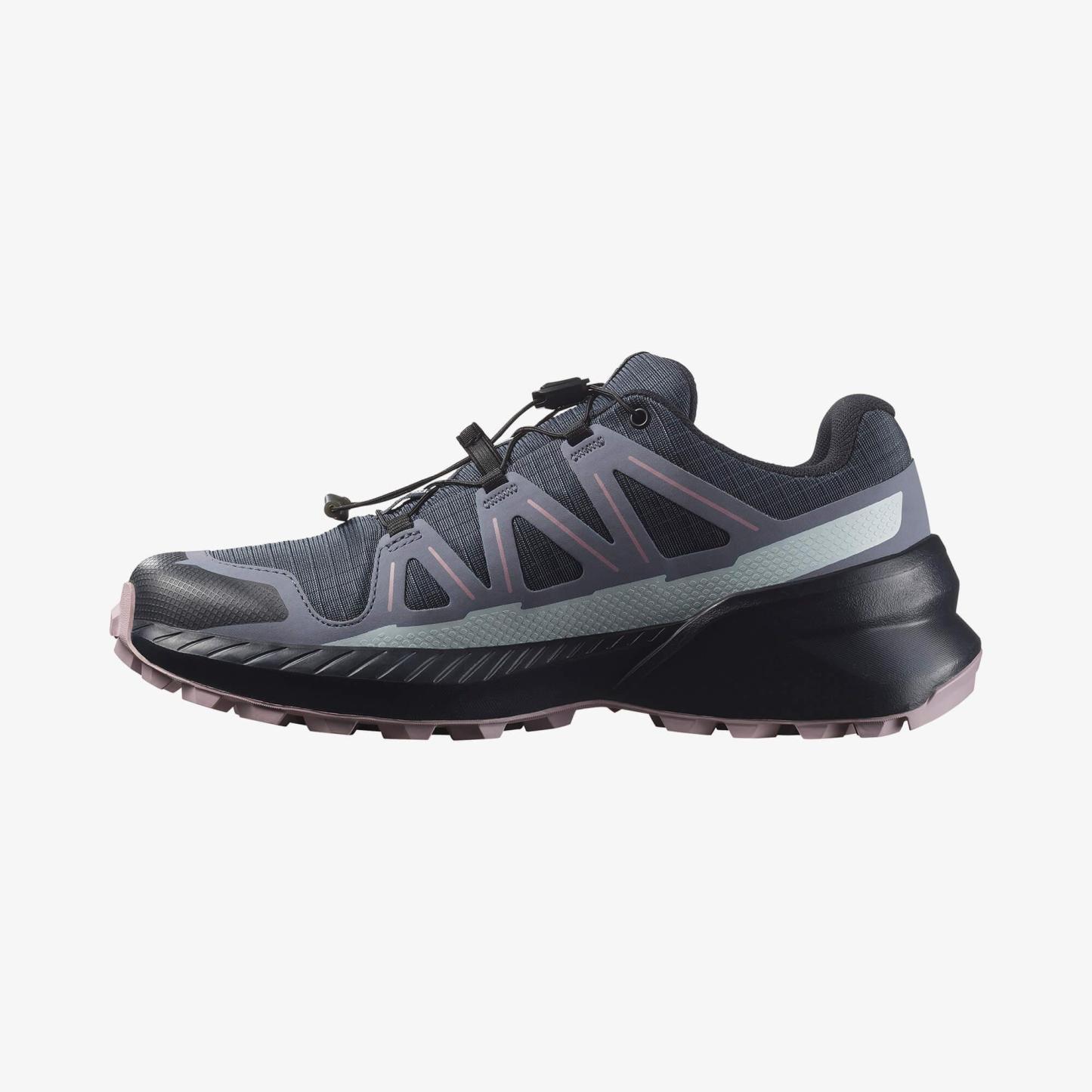Salomon SPEEDCROSS PEAK GORE-TEX Kadın Koşu Ayakkabısı Black L47603500 - Blue Nights - L47790700 - image 3