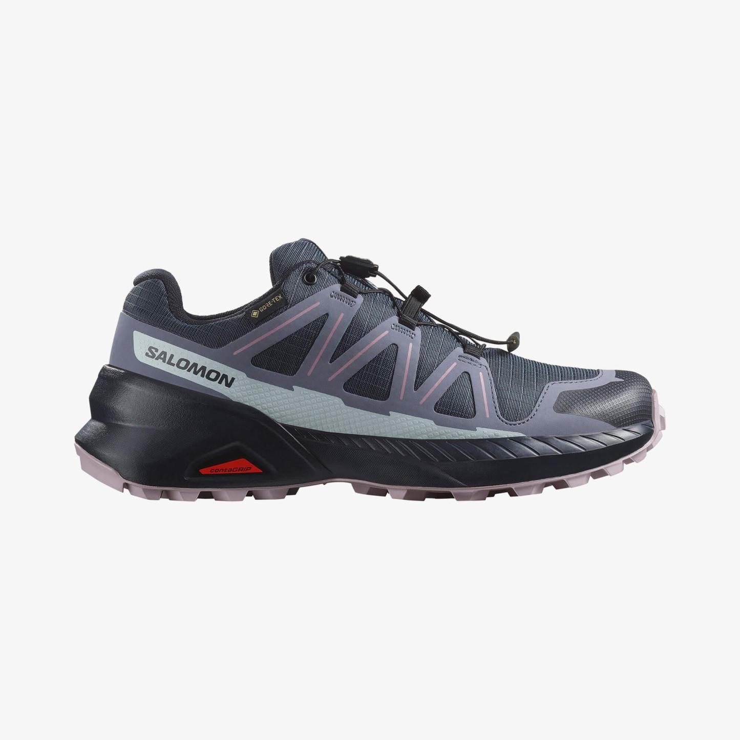 Salomon SPEEDCROSS PEAK GORE-TEX Kadın Koşu Ayakkabısı Black L47603500 - Blue Nights - L47790700 - image 1