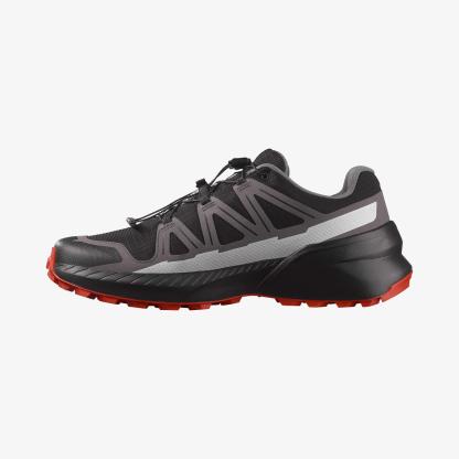 Salomon SPEEDCROSS PEAK GORE-TEX Erkek Koşu Ayakkabısı Stone Gray L47853100 - Black [L47852800] - L47852800 - image 3