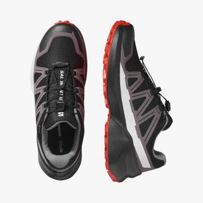 Salomon SPEEDCROSS PEAK GORE-TEX Erkek Koşu Ayakkabısı Black L47790500 - Black [L47852800] - L47852800 - image 2