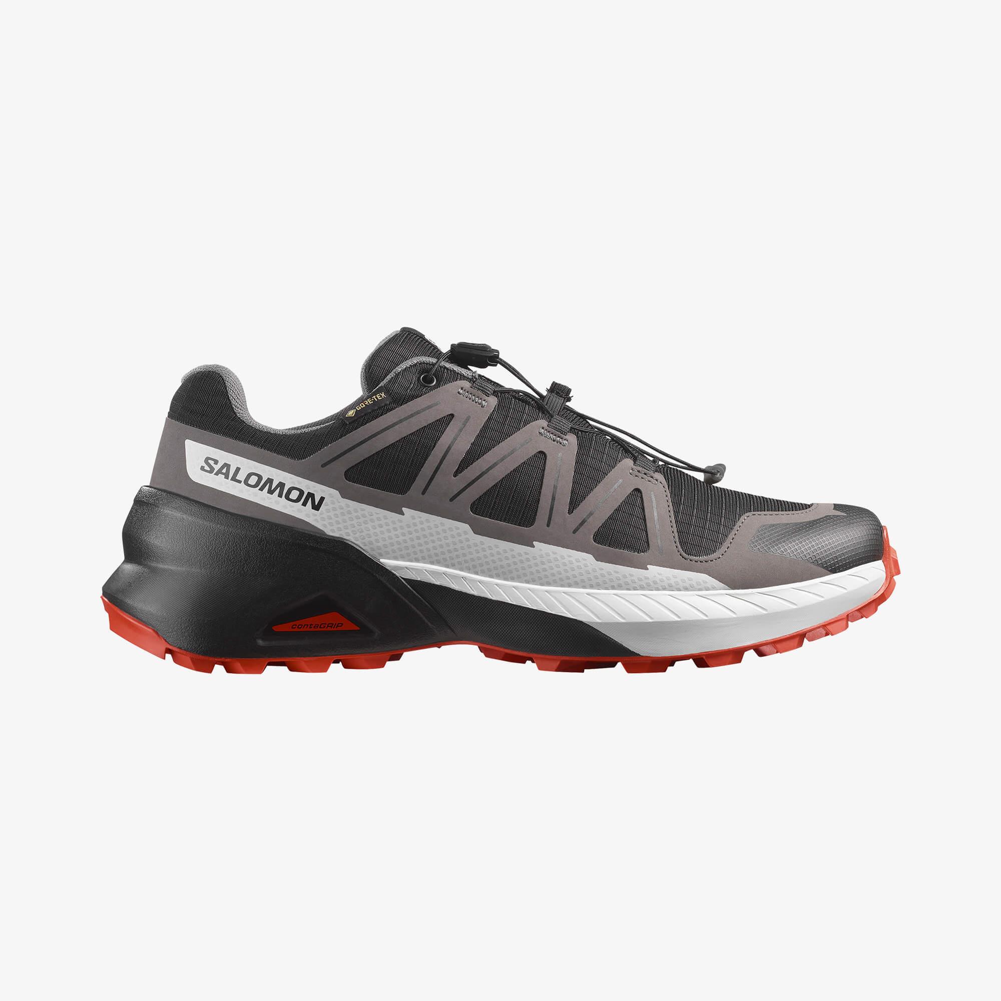 Salomon SPEEDCROSS PEAK GORE-TEX Erkek Koşu Ayakkabısı Stone Gray L47853100 - Black [L47852800] - L47852800 - image 1