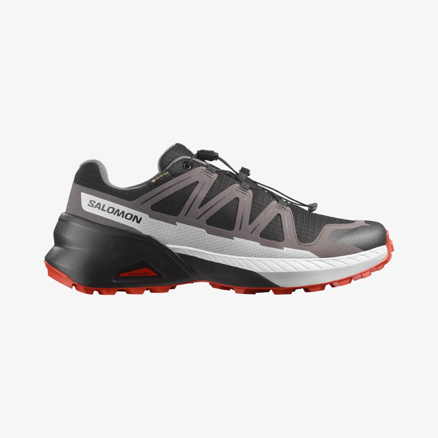 Salomon SPEEDCROSS PEAK GORE-TEX Erkek Koşu Ayakkabısı Stone Gray L47853100 - Black [L47852800] - L47852800 - image 1
