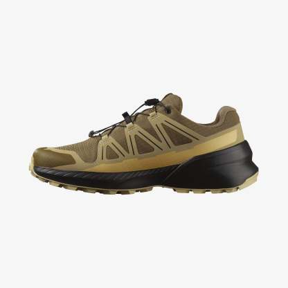 Salomon SPEEDCROSS PEAK GORE-TEX Erkek Koşu Ayakkabısı Black L47790500 - Stone Gray - L47853100 - image 3