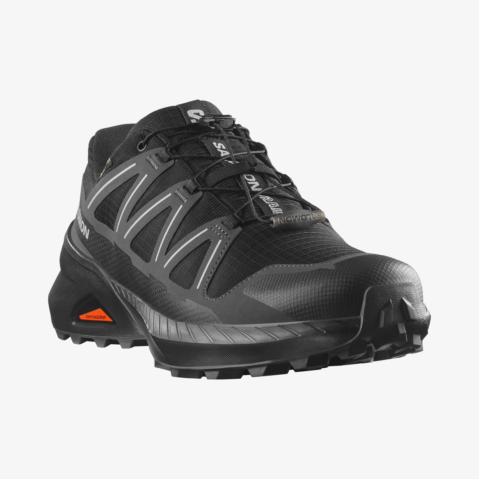 Salomon SPEEDCROSS PEAK GORE-TEX Erkek Koşu Ayakkabısı Stone Gray L47853100 - Black [L47853800] - L47853800 - image 4