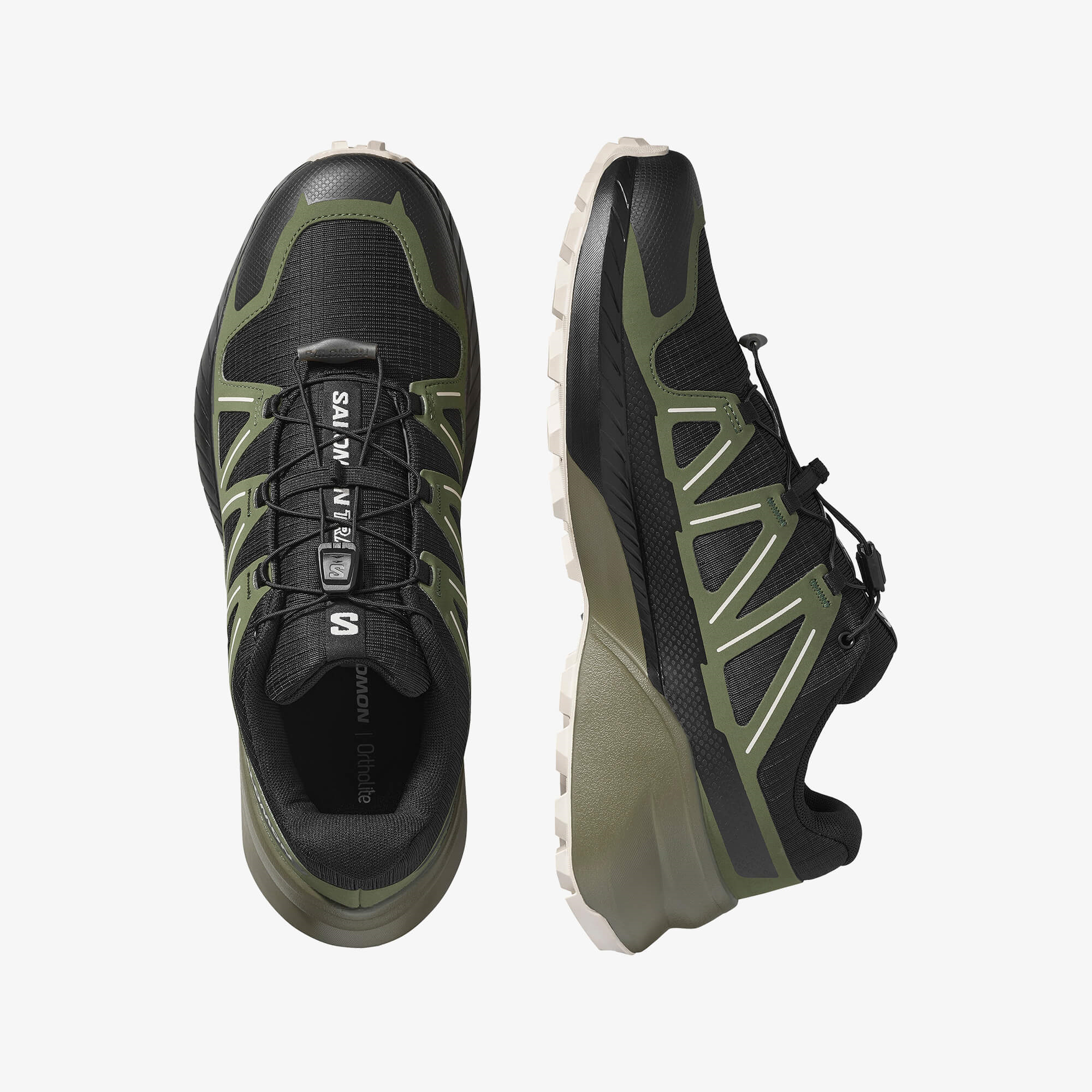 Salomon SPEEDCROSS PEAK Erkek Koşu Ayakkabısı Black L47974700 - Black - L47974700 - image 2