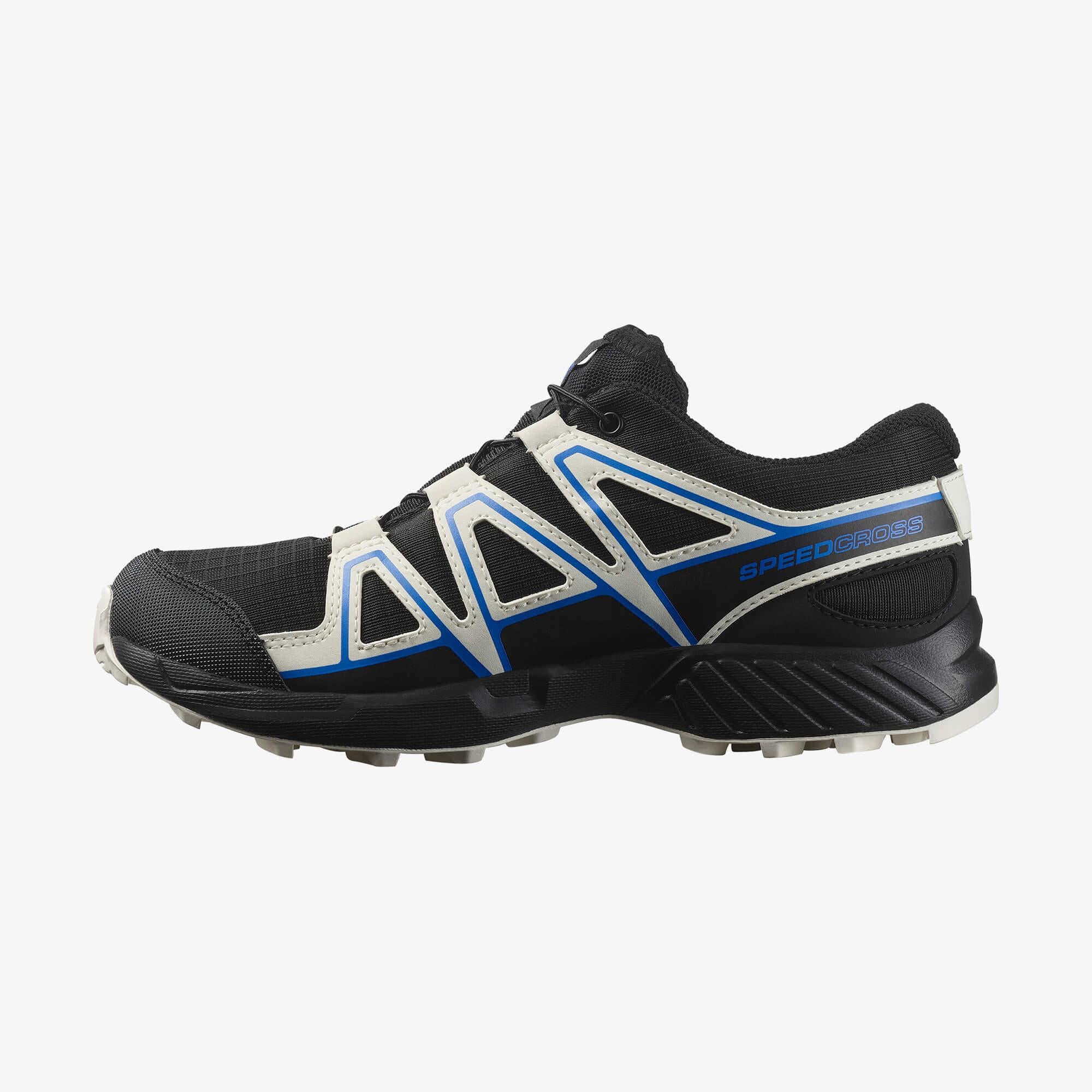 Salomon SPEEDCROSS WATERPROOF Çocuk Ayakkabı Blue Curacao L47733900 - Black - L47733700 - image 3