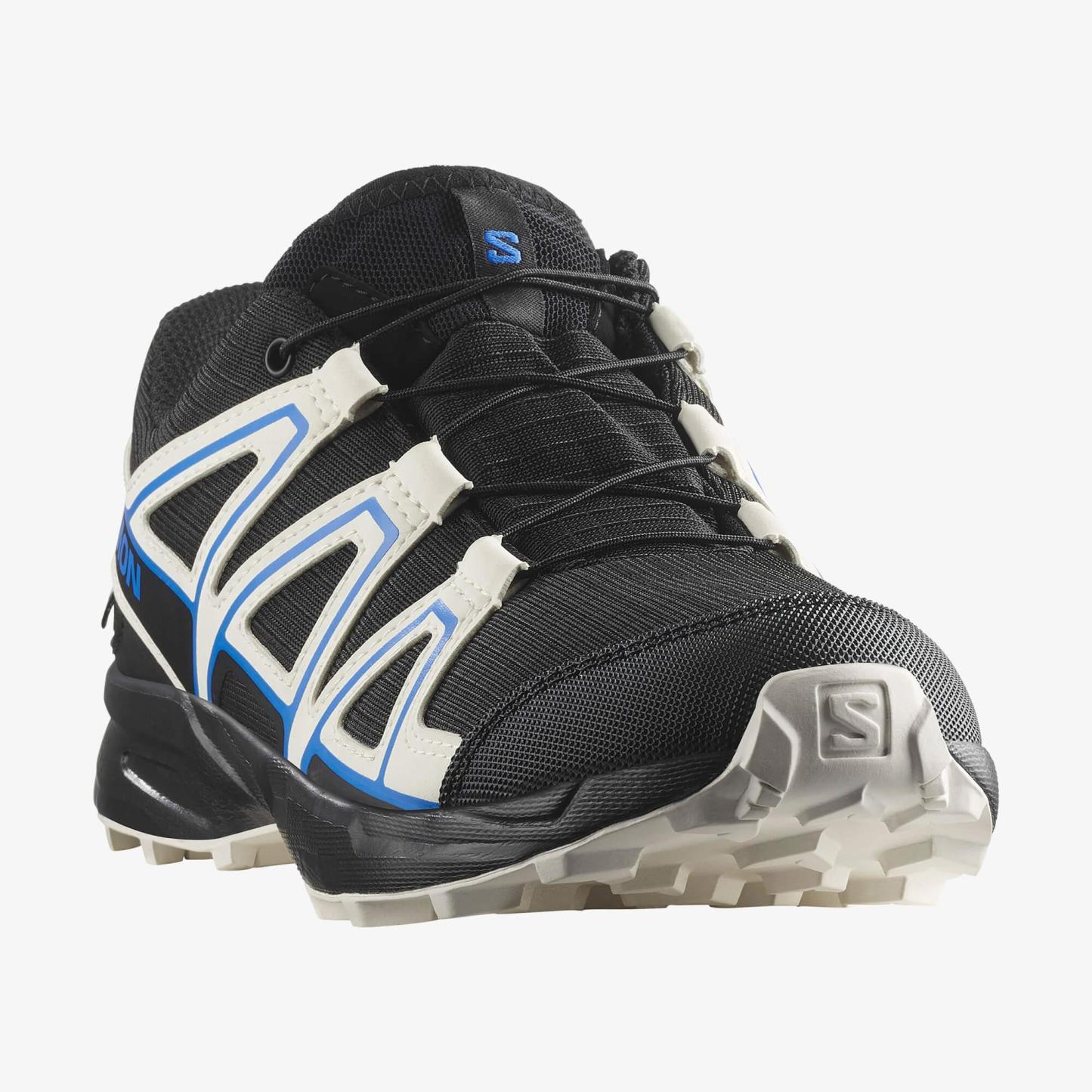 Salomon SPEEDCROSS WATERPROOF Çocuk Ayakkabı Blue Curacao L47733900 - Black - L47733700 - image 4