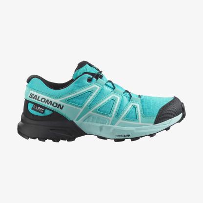 Salomon SPEEDCROSS WATERPROOF Çocuk Ayakkabı Blue Curacao L47733900 - Blue Curacao - L47733900 - image 1