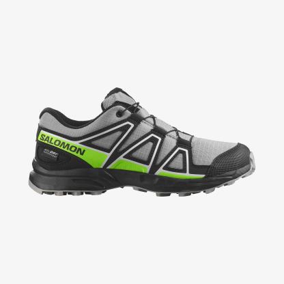 Salomon SPEEDCROSS WATERPROOF Çocuk Ayakkabı Blue Curacao L47733900 - Alloy - L47810200 - image 1