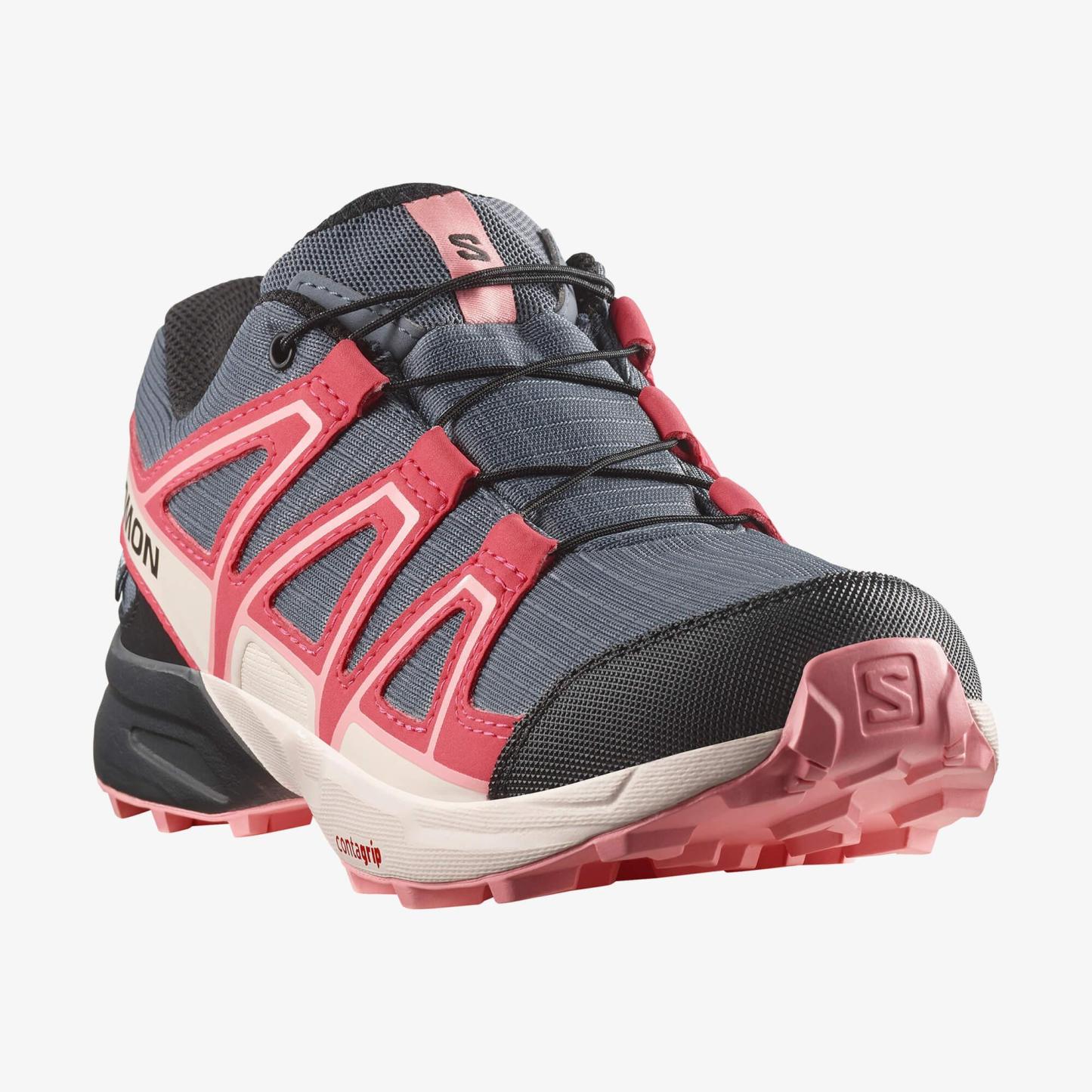 Salomon SPEEDCROSS WATERPROOF Çocuk Ayakkabı Grisaille L47856600 - Grisaille - L47856600 - image 4