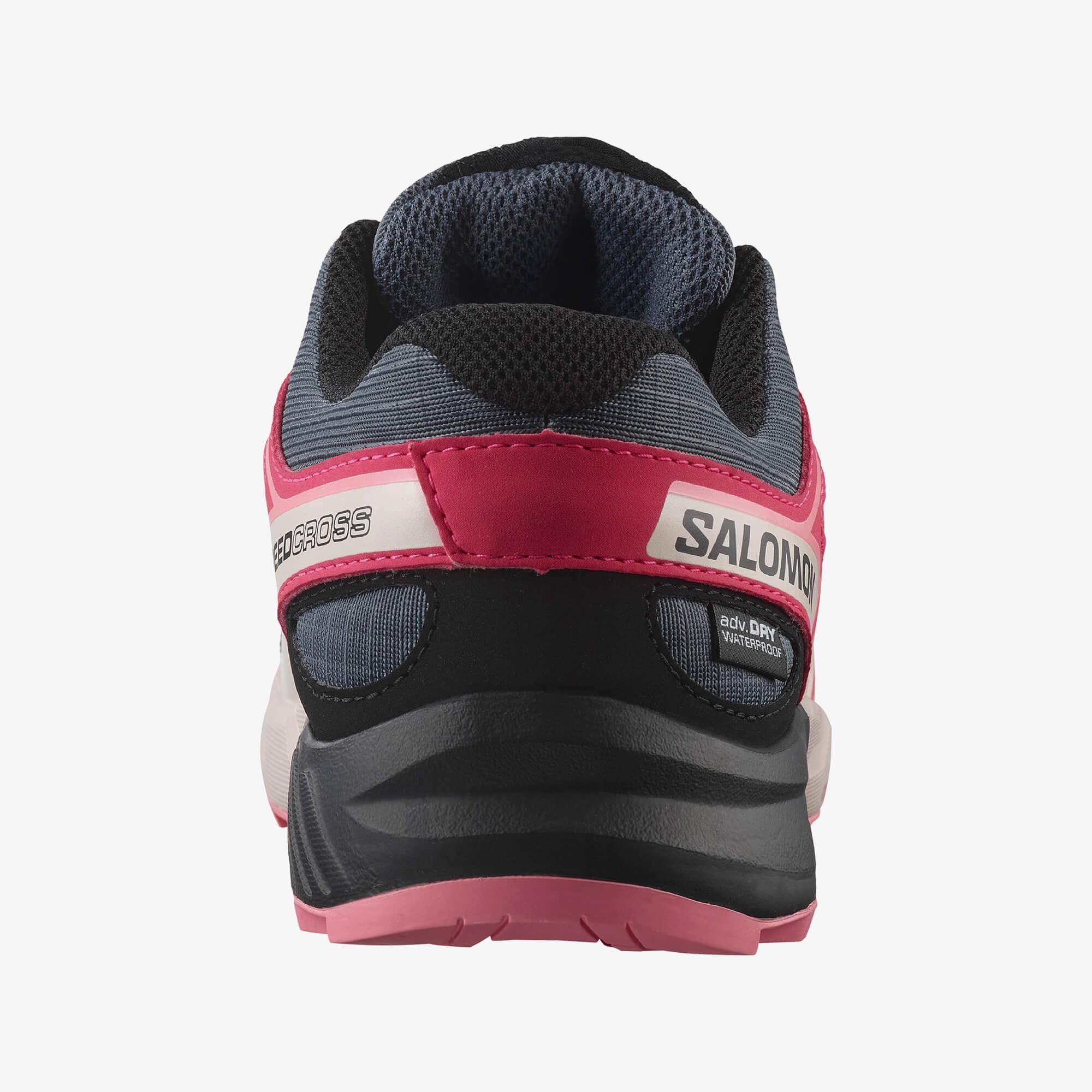 Salomon SPEEDCROSS WATERPROOF Çocuk Ayakkabı Blue Curacao L47733900 - Grisaille - L47856600 - image 5