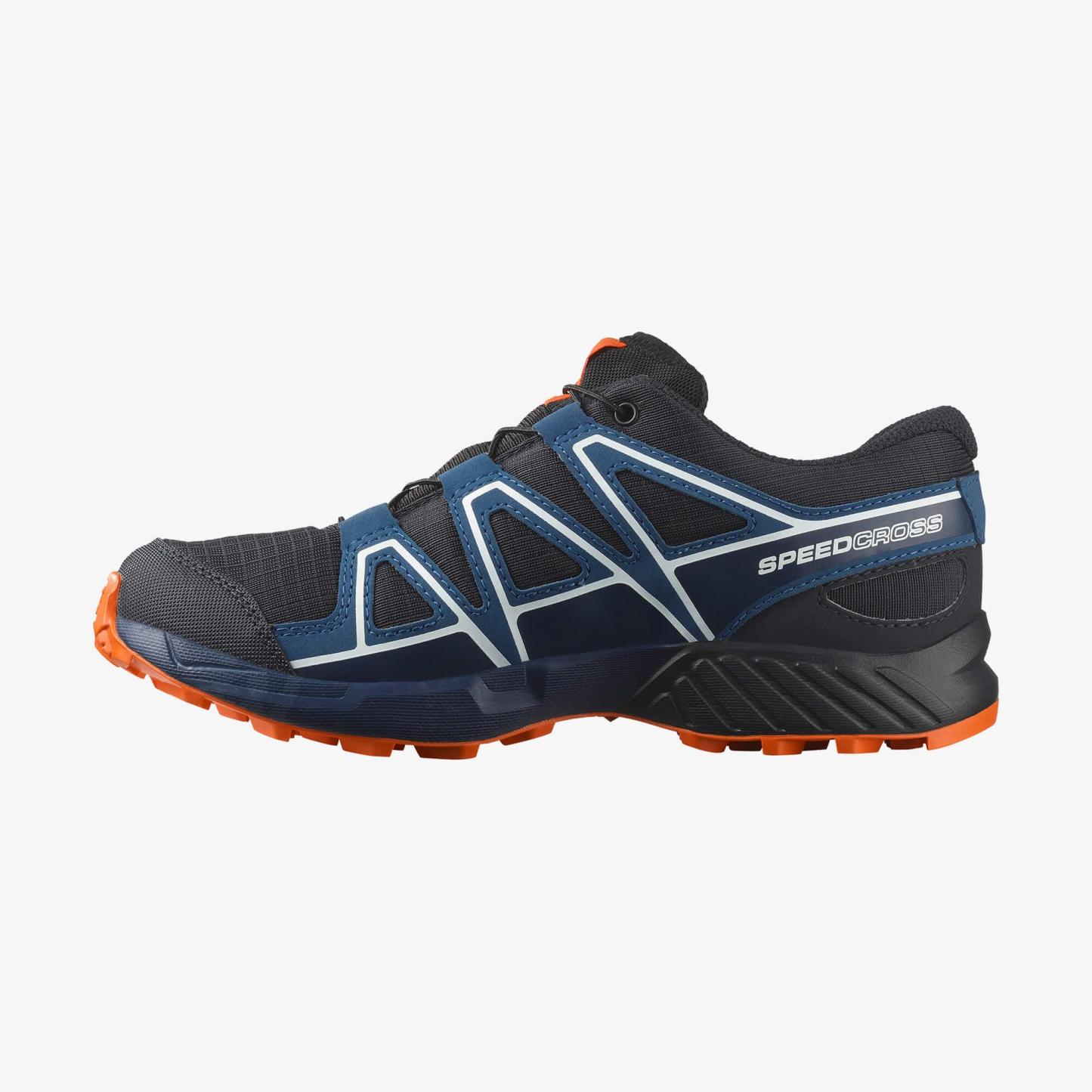 Salomon SPEEDCROSS WATERPROOF Çocuk Ayakkabı Grisaille L47856600 - Dark Navy - L47856700 - image 3