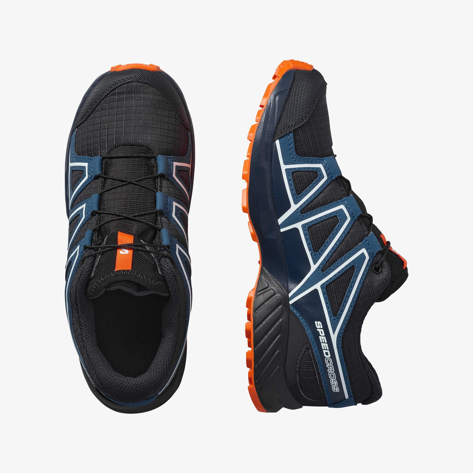 Salomon SPEEDCROSS WATERPROOF Çocuk Ayakkabı Blue Curacao L47733900 - Dark Navy - L47856700 - image 2