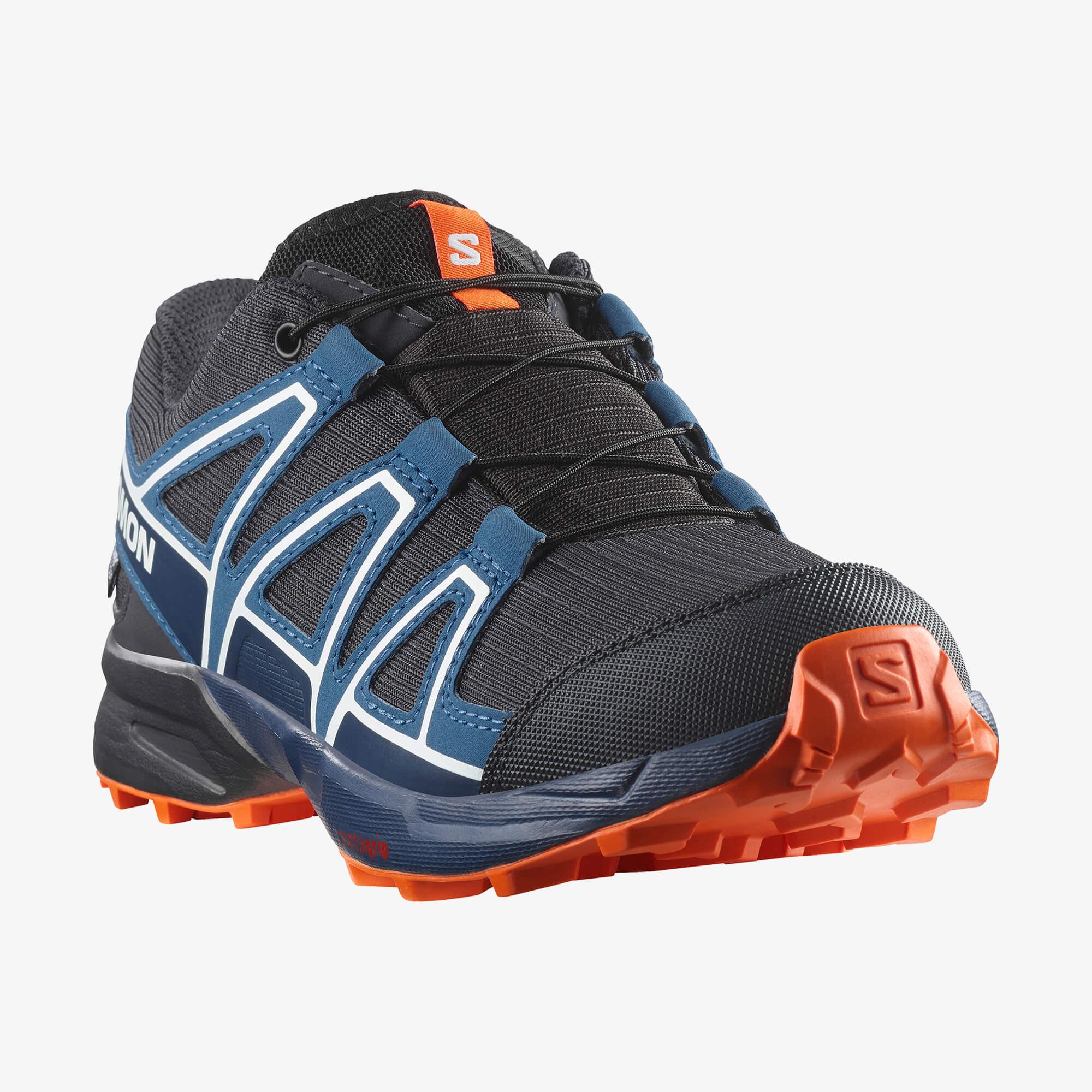 Salomon SPEEDCROSS WATERPROOF Çocuk Ayakkabı Grisaille L47856600 - Dark Navy - L47856700 - image 4
