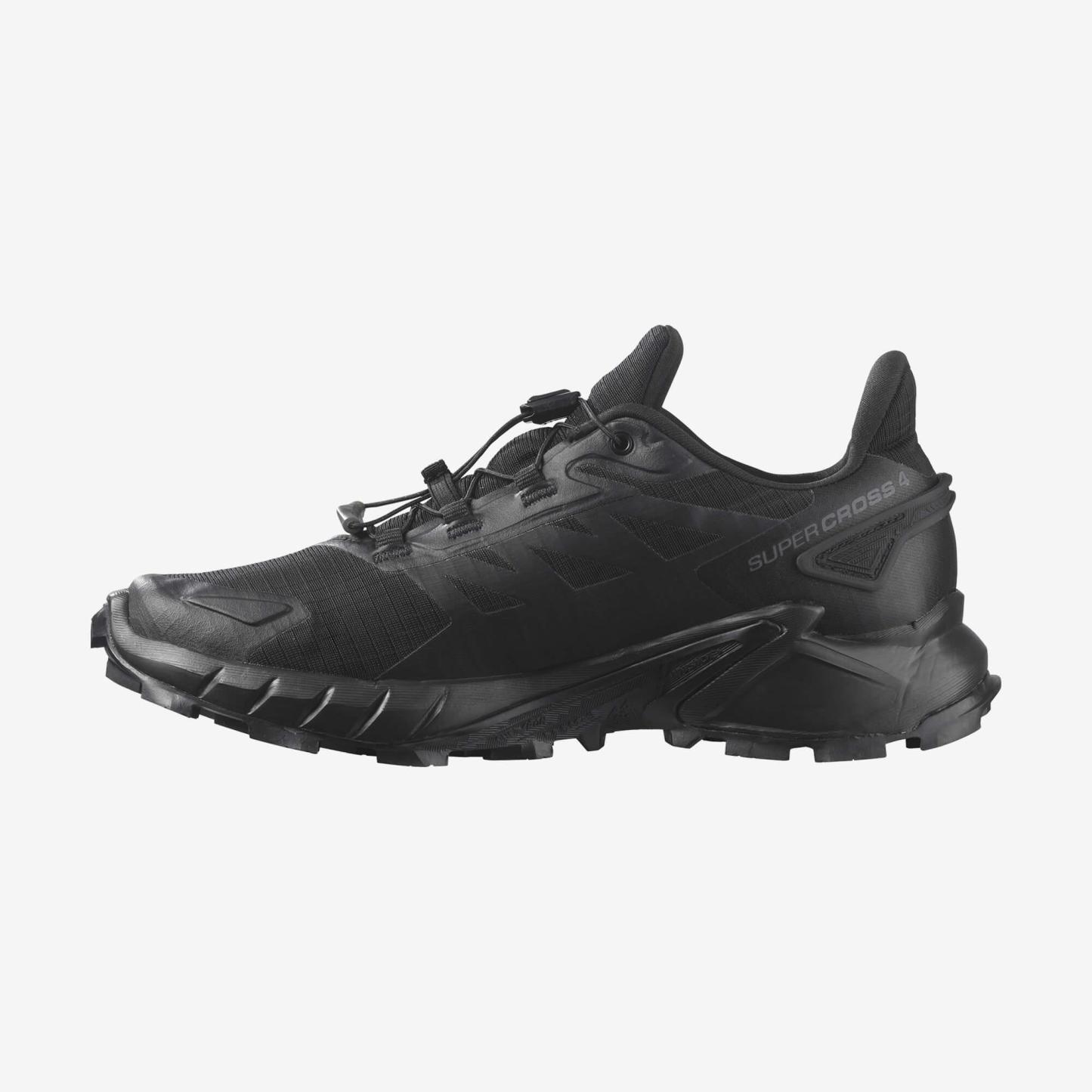 Salomon SUPERCROSS 4 GORE-TEX Kadın Koşu Ayakkabısı Nine Iron L47976100 - Siyah - L41733900 - image 3