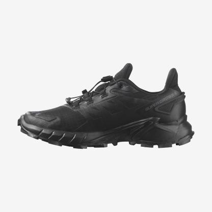 Salomon SUPERCROSS 4 GORE-TEX Kadın Koşu Ayakkabısı Nine Iron L47976100 - Siyah - L41733900 - image 3