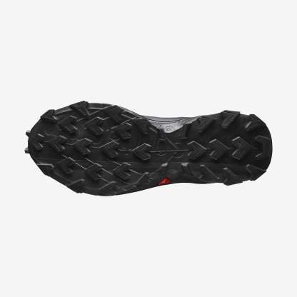Salomon Supercross 4 Gore-Tex Kadın Koşu Ayakkabısı - Bordo - Siyah - L41733900 - image 4