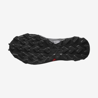 Salomon SUPERCROSS 4 GORE-TEX Kadın Koşu Ayakkabısı Nine Iron L47976100 - Siyah - L41733900 - image 4