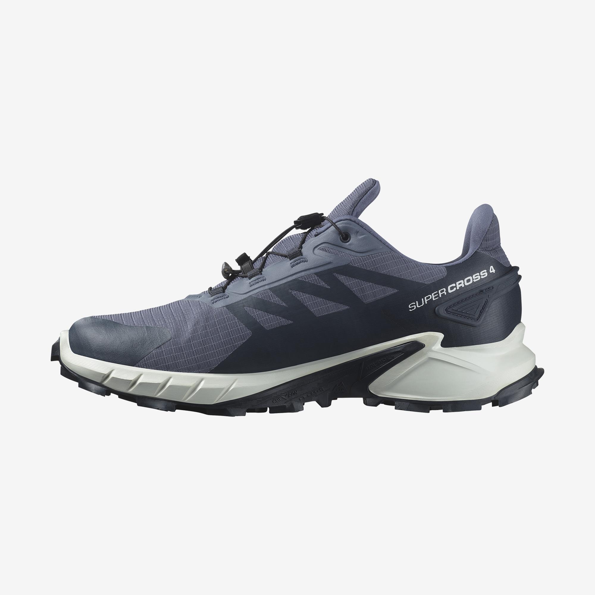 Salomon SUPERCROSS 4 GORE-TEX Erkek Koşu Ayakkabısı Spellbound L45447400 - Lacivert - L47462300 - image 3