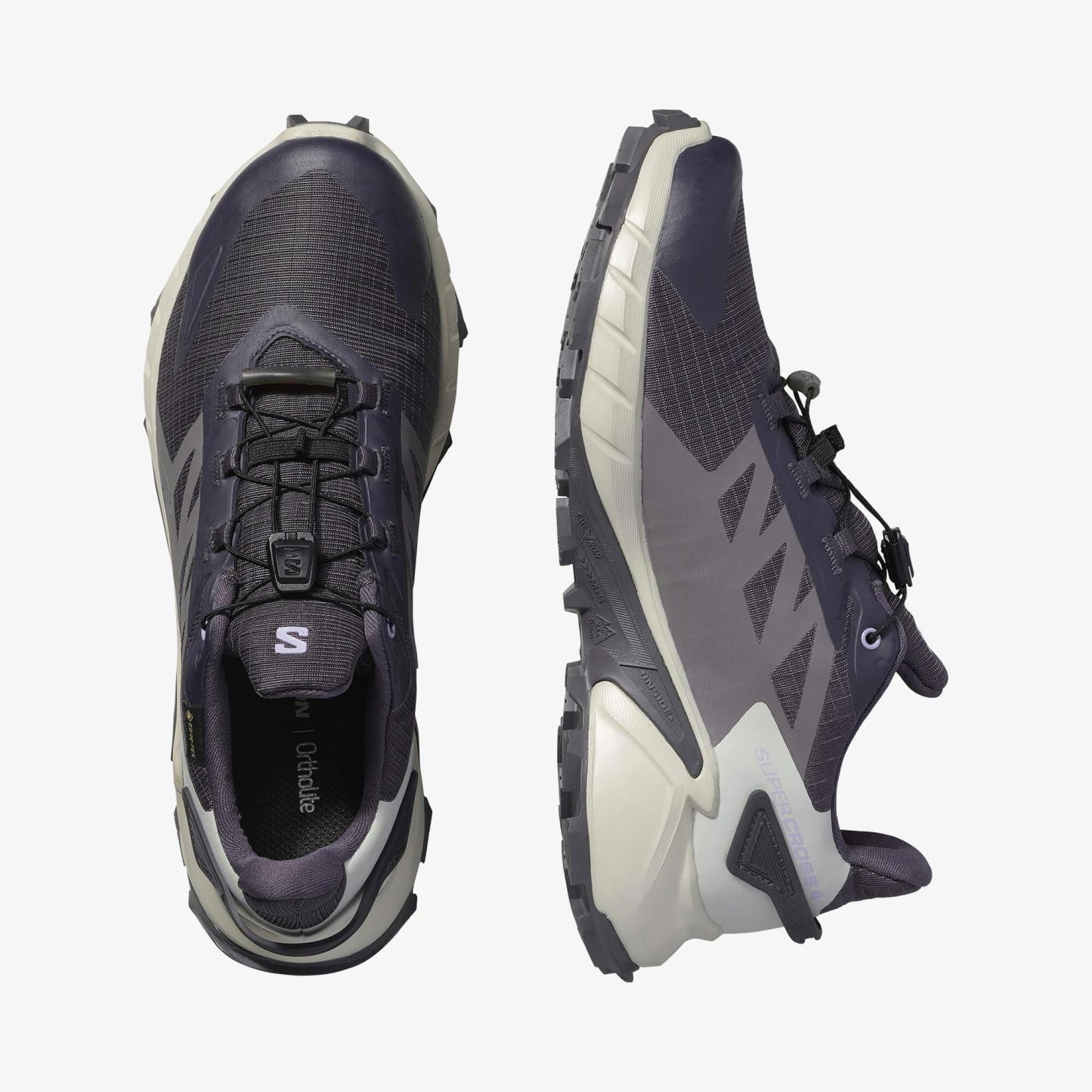 Salomon SUPERCROSS 4 GORE-TEX Kadın Koşu Ayakkabısı Nine Iron L47976100 - Nine Iron - L47976100 - image 2