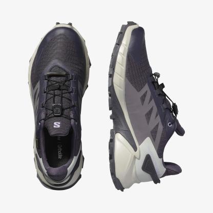 Salomon SUPERCROSS 4 GORE-TEX Kadın Koşu Ayakkabısı Nine Iron L47976100 - Nine Iron - L47976100 - image 2