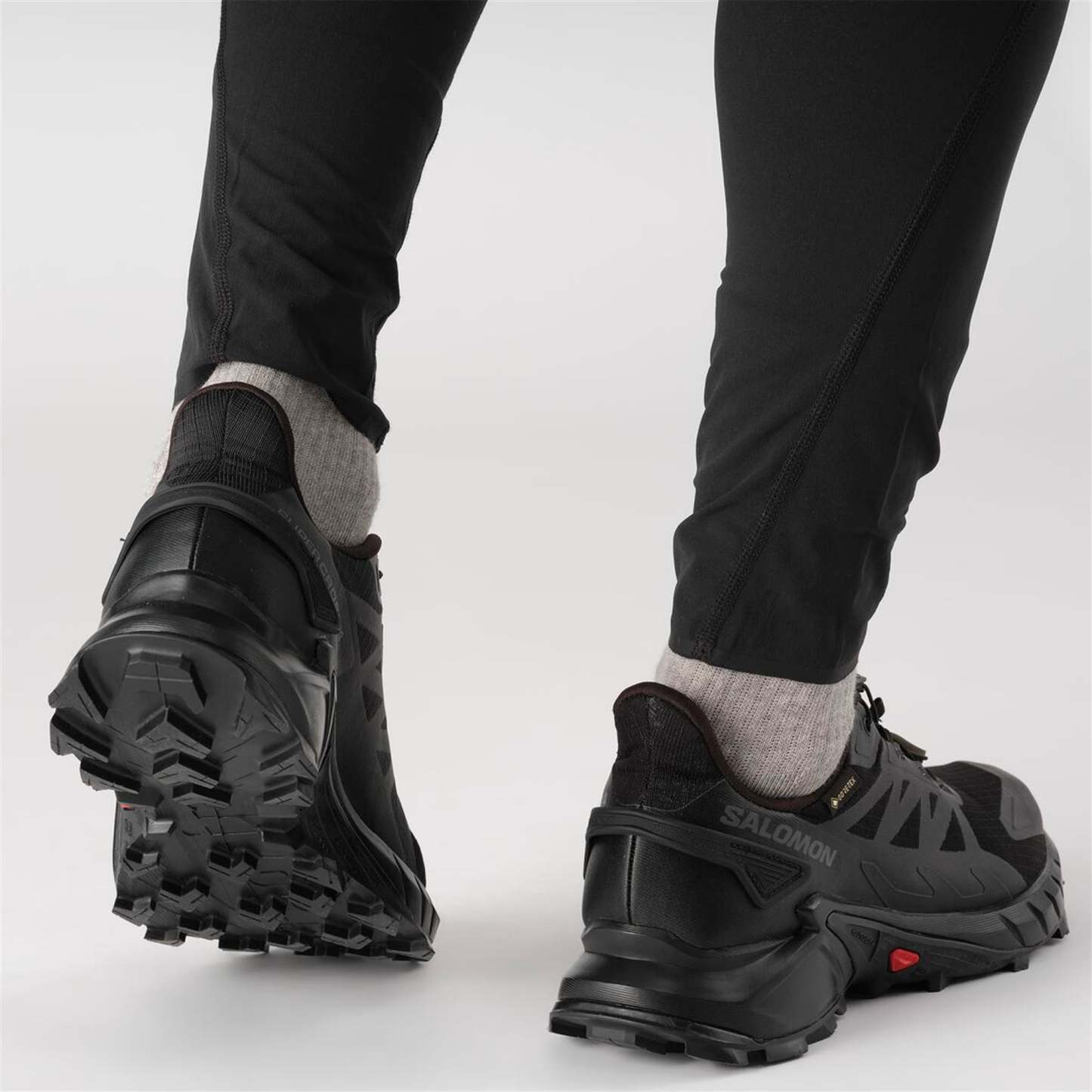 Salomon SUPERCROSS 4 GORE-TEX Erkek Koşu Ayakkabısı Spellbound L45447400 - Siyah - L41731600 - image 6