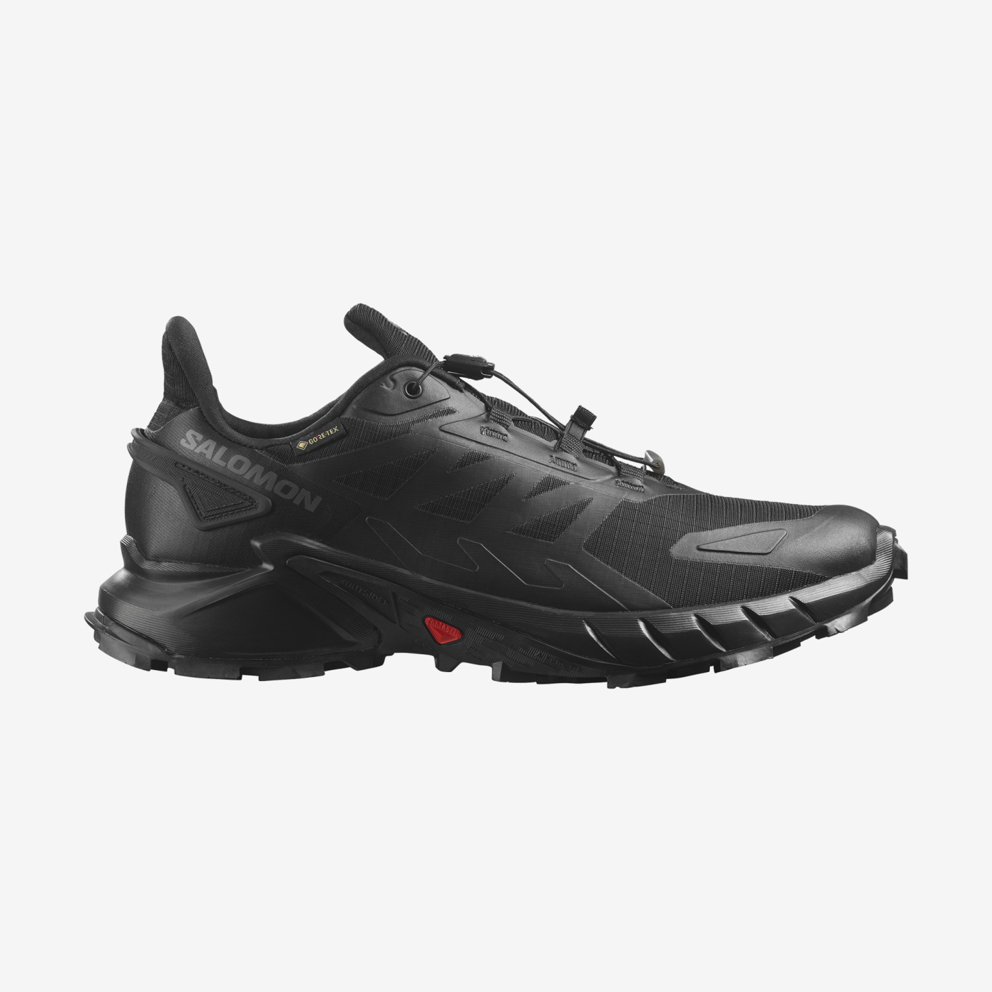 Salomon SUPERCROSS 4 GORE-TEX Erkek Koşu Ayakkabısı Spellbound L45447400 - Siyah - L41731600 - image 1