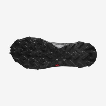 Salomon SUPERCROSS 4 Erkek Koşu Ayakkabısı Alloy L45447500 - Siyah - L41736200 - image 4