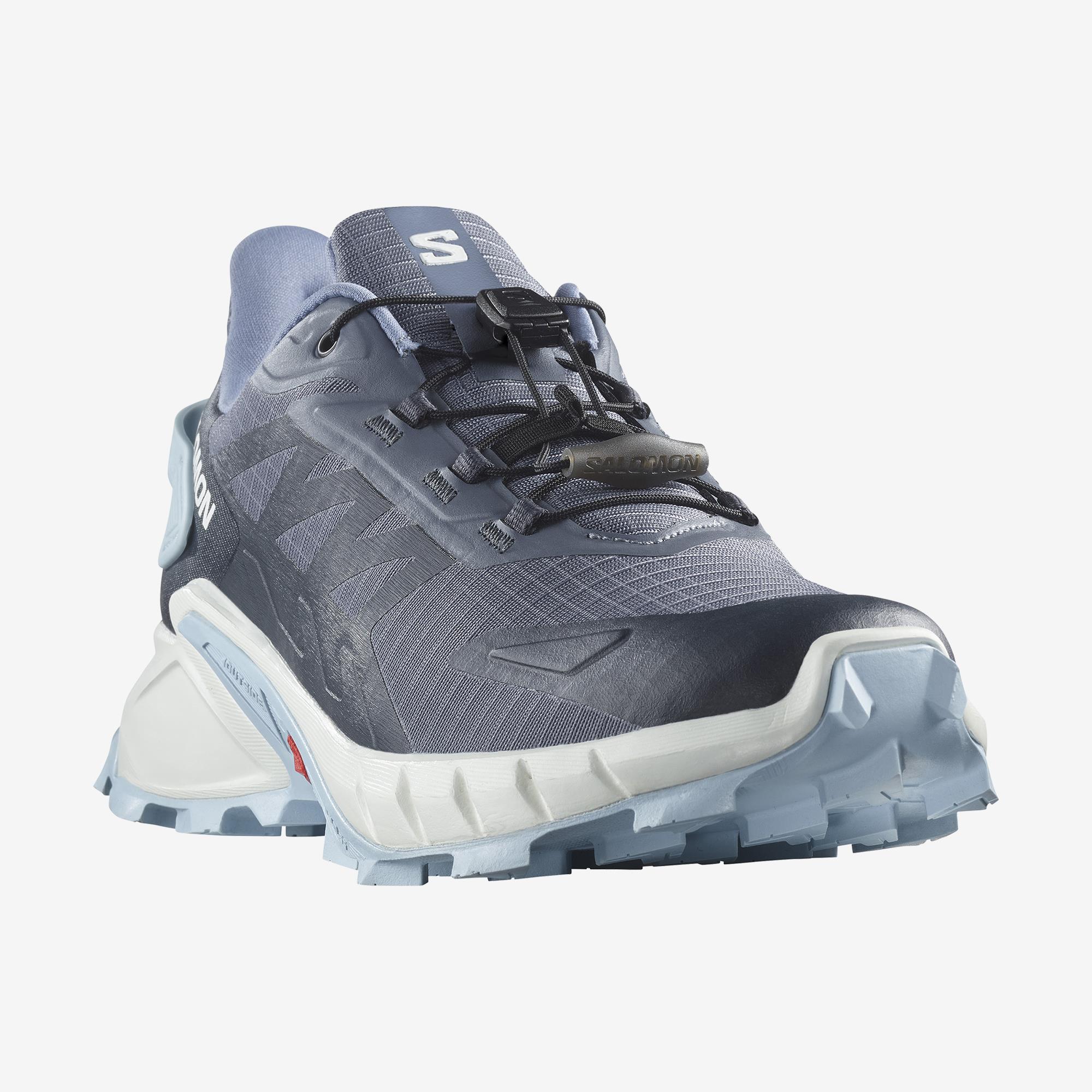 Salomon Supercross 4 Kadın Koşu Ayakkabısı - Mavi - Mavi - L47461700 - image 5