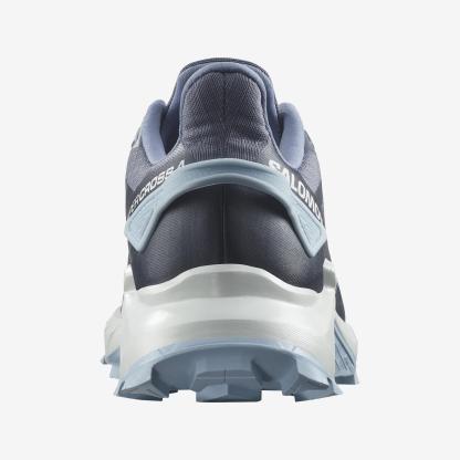 Salomon Supercross 4 Kadın Koşu Ayakkabısı - Mavi - Mavi - L47461700 - image 6