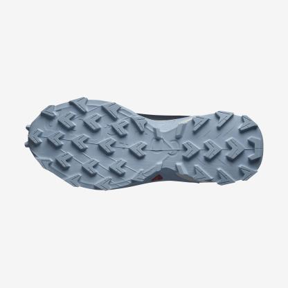 Salomon Supercross 4 Kadın Koşu Ayakkabısı - Mavi - Mavi - L47461700 - image 4