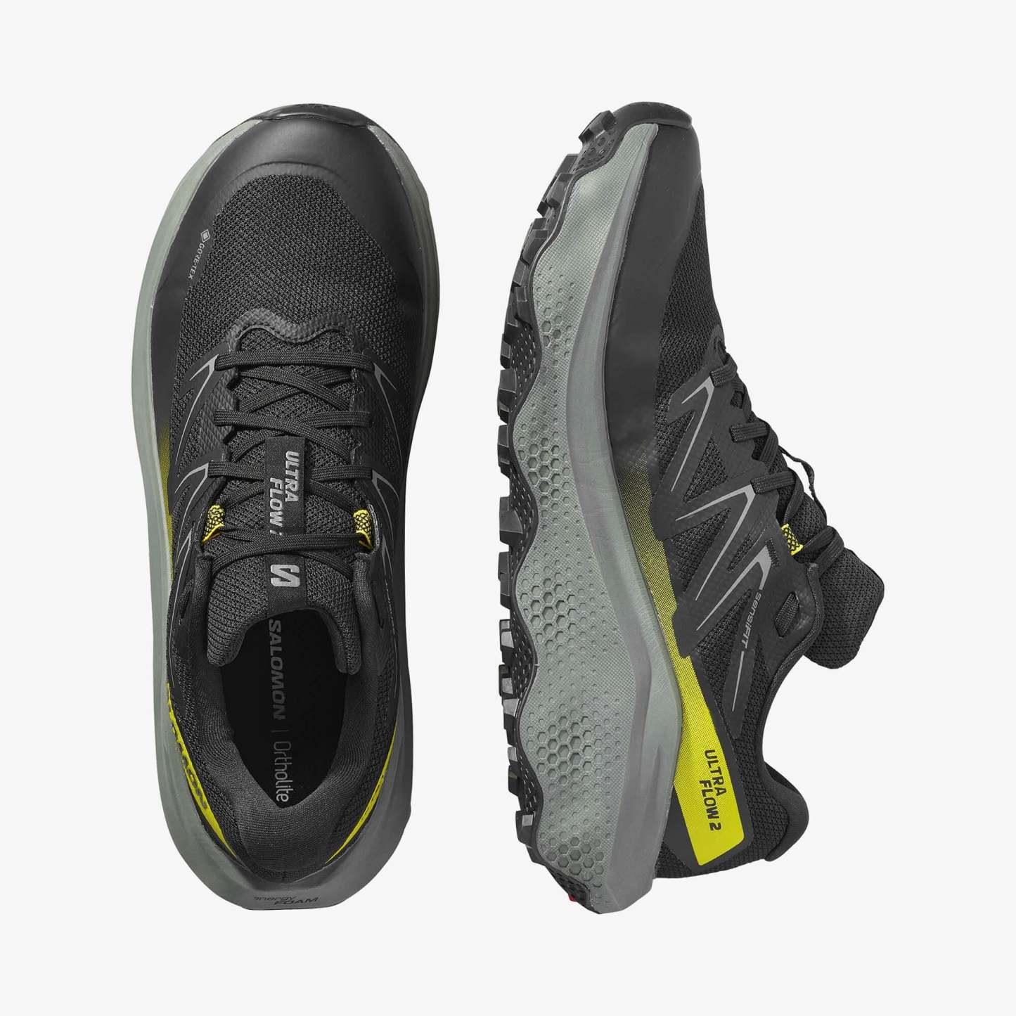 Salomon ULTRA FLOW 2 GORE-TEX Erkek Koşu Ayakkabısı Dark Blue L47981500 - Black [L47883200] - L47883200 - image 2