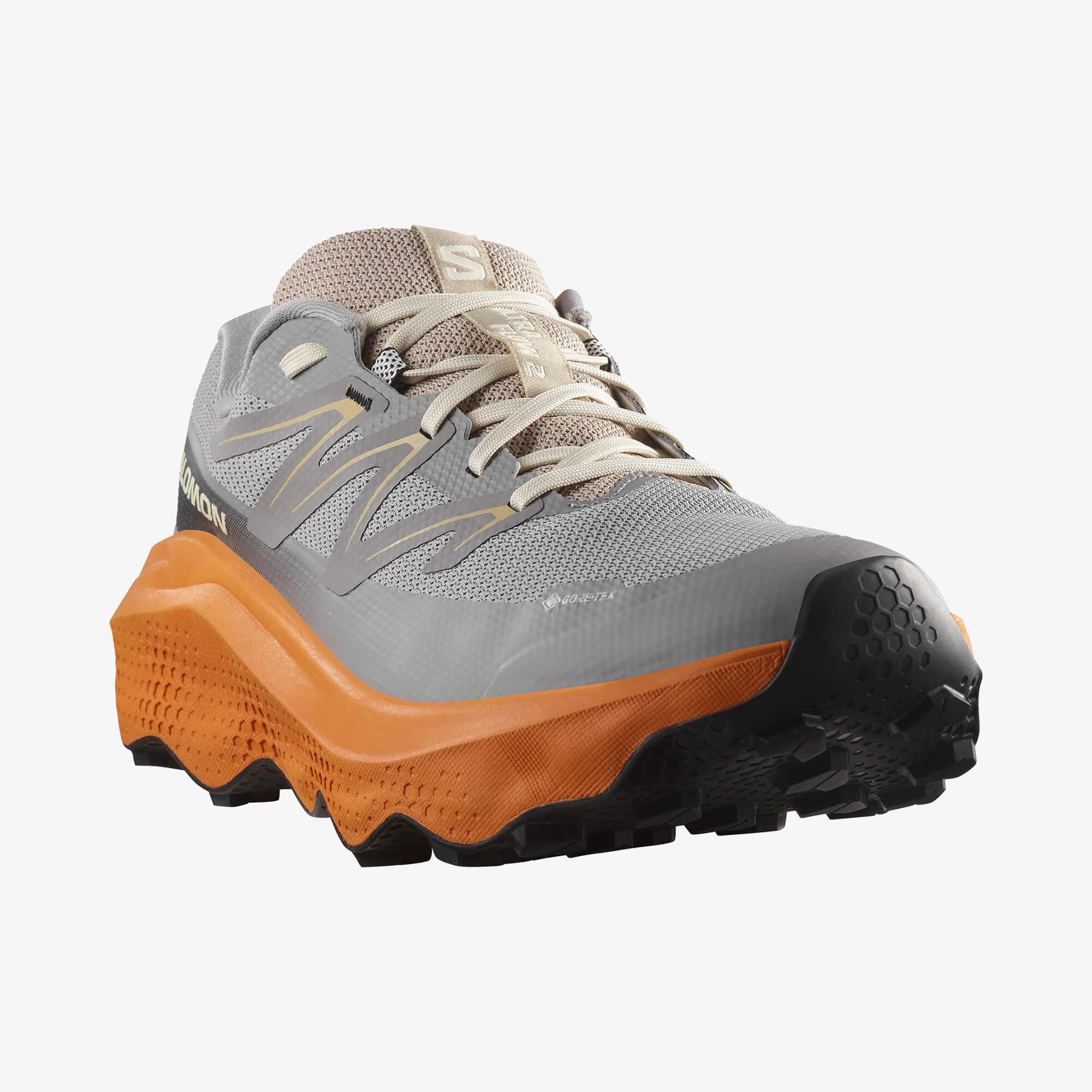 Salomon ULTRA FLOW 2 GORE-TEX Erkek Koşu Ayakkabısı Dark Blue L47981500 - Gull - L47884200 - image 4