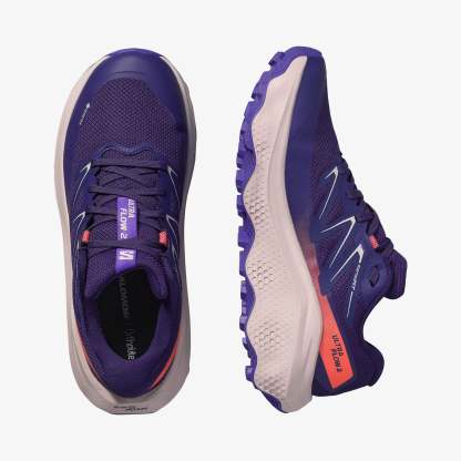 Salomon ULTRA FLOW 2 GTX Kadın Koşu Ayakkabısı Black L47884400 - ULTRA FLOW 2 GTX Kadın Koşu Ayakkabısı Astral Aura - L47884300 - image 2