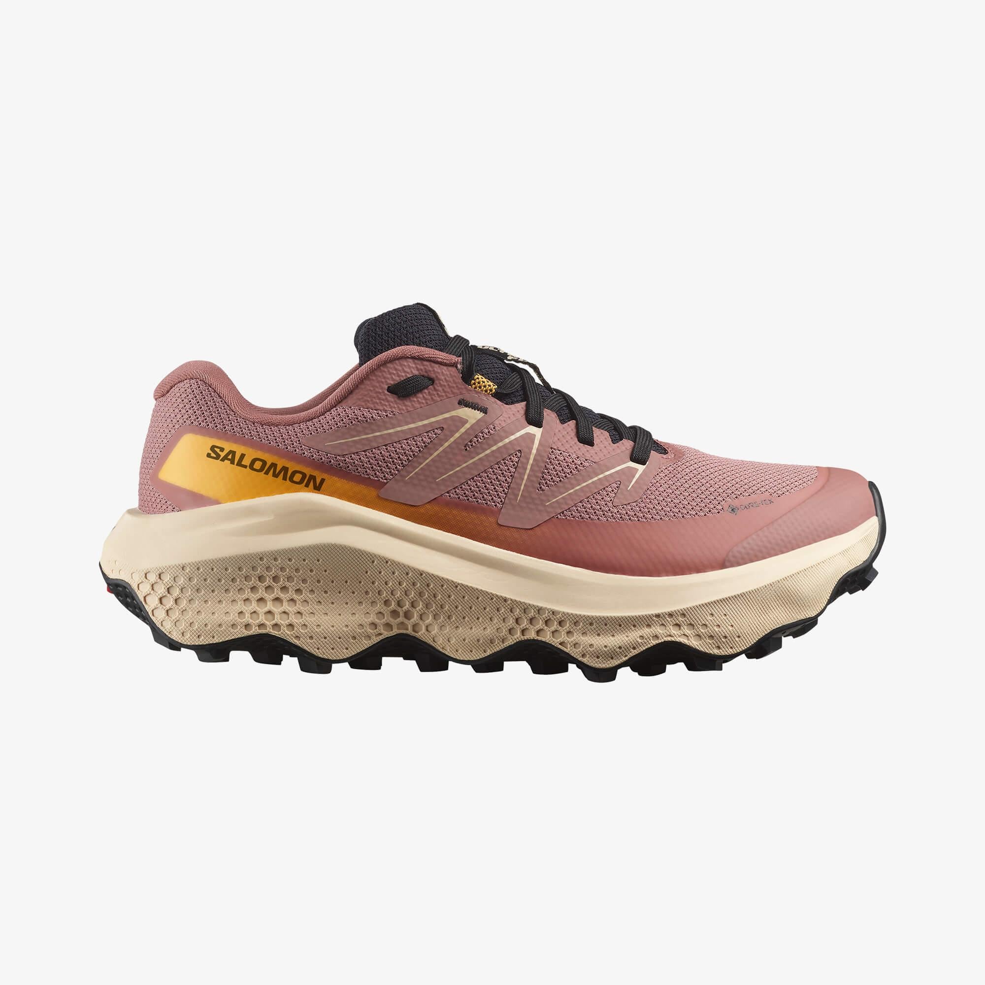 Salomon ULTRA FLOW 2 GTX Kadın Koşu Ayakkabısı Black L47884400 - ULTRA FLOW 2 GTX Kadın Koşu Ayakkabısı Burlwood - L47884500 - image 1
