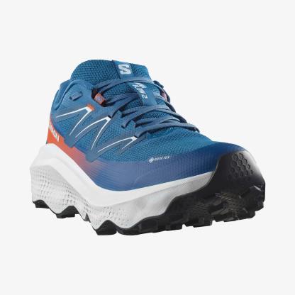 Salomon ULTRA FLOW 2 GORE-TEX Erkek Koşu Ayakkabısı Black L49299300 - Dark Blue - L47981500 - image 4