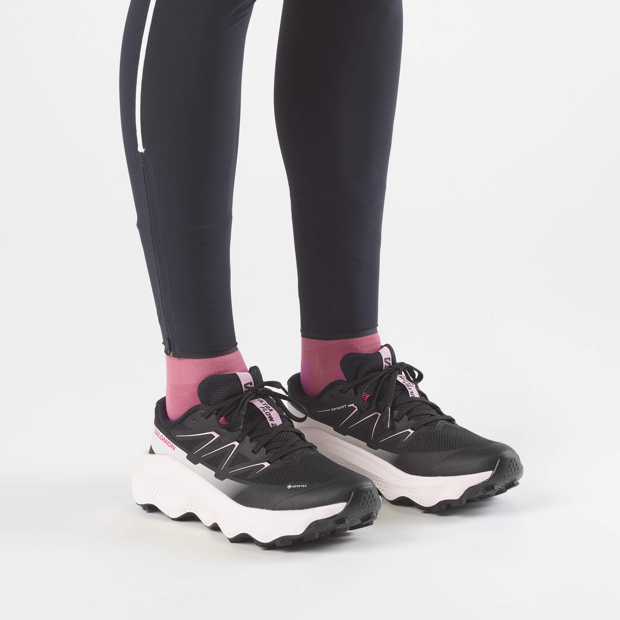 Salomon ULTRA FLOW 2 GTX Kadın Koşu Ayakkabısı Black L47884400 - Black - L49299500 - image 7