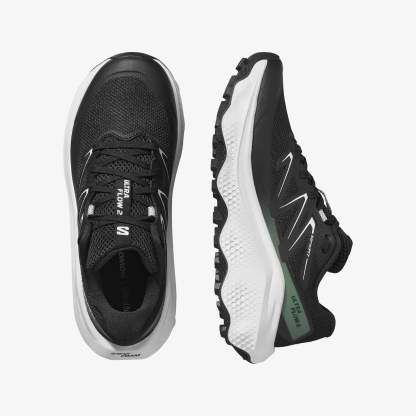 Salomon ULTRA FLOW 2 Kadın Koşu Ayakkabısı Almond Cream L47997300 - Black - L47883700 - image 2