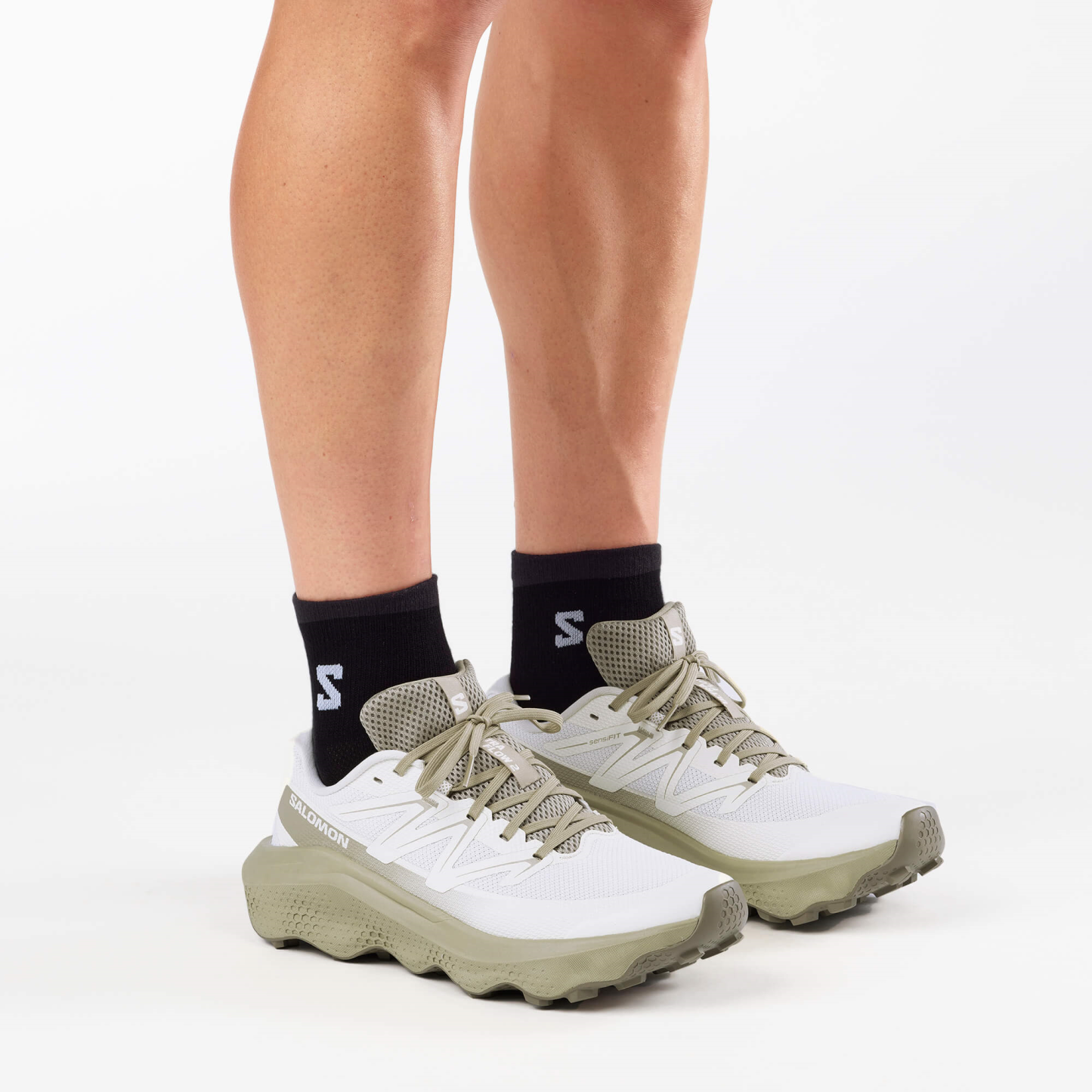Salomon ULTRA FLOW 2 Erkek Koşu Ayakkabısı Black L47883500 - Vanilla Ice - L47997200 - image 4