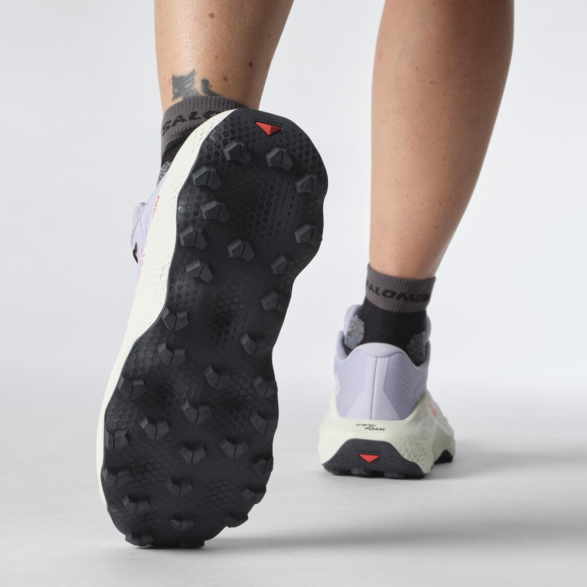Salomon ULTRA GLIDE 3 Kadın Koşu Ayakkabısı Almond Milk L47874500 - Mor Kadın Koşu Ayakkabısı - L47744000 - image 8